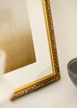 Ram Swirl Guld 21x29,7 cm (A4)