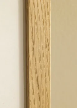 Ram Trendline Ek 40x60 cm - Passepartout Vit 30x50 cm