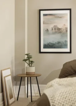 Ram Trendline Svart 30x40 cm - Passepartout Vit 20x30 cm