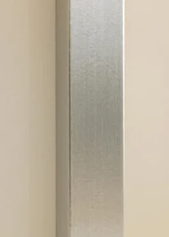 Ram Trendy Silver 70x100 cm - Passepartout Vit 50x85 cm