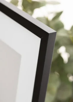 Ram Trendy Svart 40x70 cm - Passepartout Vit 30x60 cm