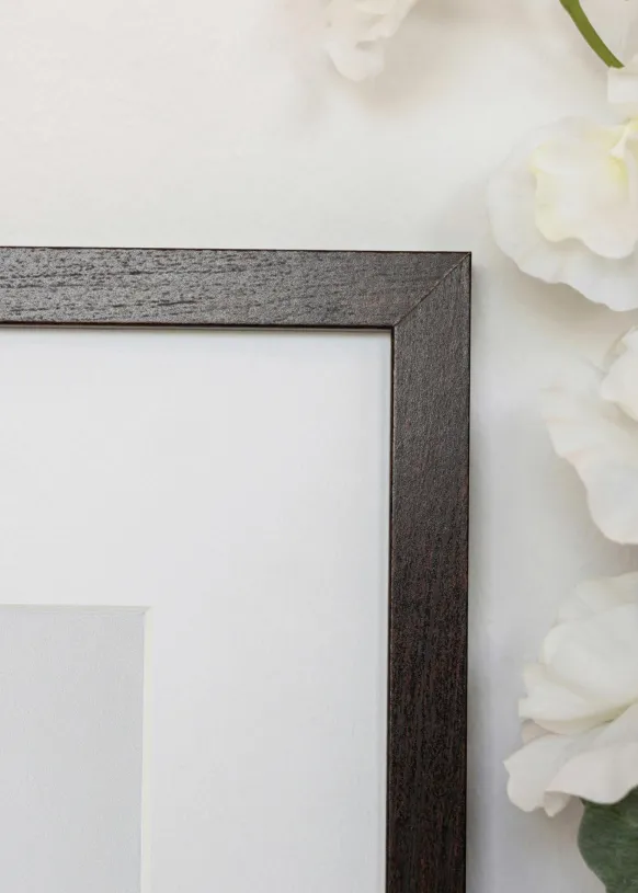 Ram Trendy Valnöt 15x20 cm