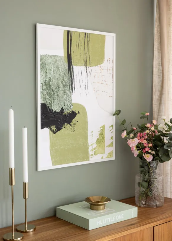 Ram Trendy Vit 35x50 cm - Passepartout Vit 10x15 inches