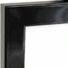 Ram Uppsala Glas Svart Högblank 25x25 cm