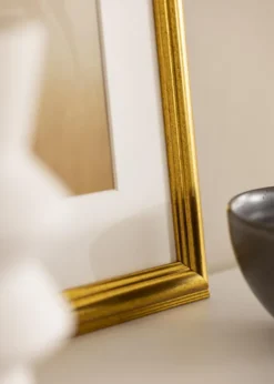 Ram Västkusten Glas Guld 30x45 cm