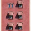 Red wall Poster (21x29.7 cm (A4))