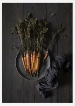 Roasted Carrots Canvastavla (30x40 cm)