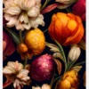 Romantic Flowers Canvastavla (30x40 cm)