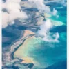 Sand Beach Meets Ocean Canvastavla (30x40 cm)