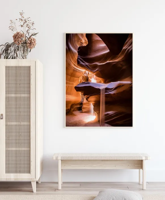 Sand Fall Poster (21x29.7 cm (A4))