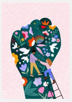 Solidarity Canvastavla (30x40 cm)