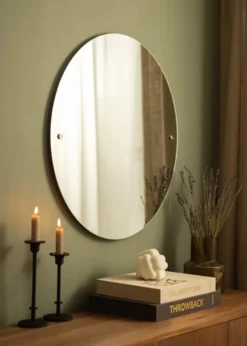 Spegel Clarity 70 cm Ø