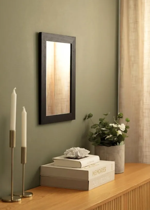 Spegel Dover Svart 43x53 cm