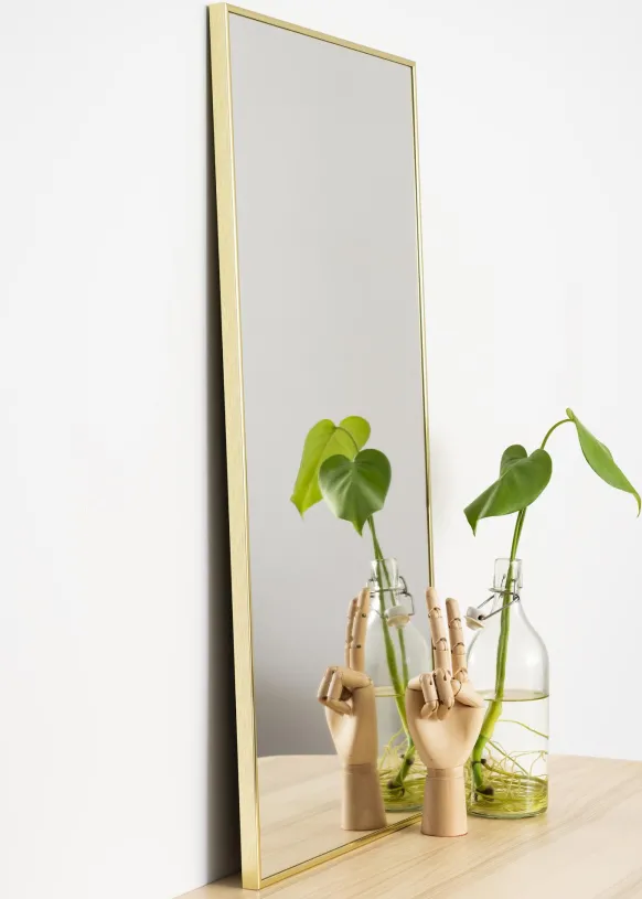 Spegel Narrow Guld 40,5x80,5 cm