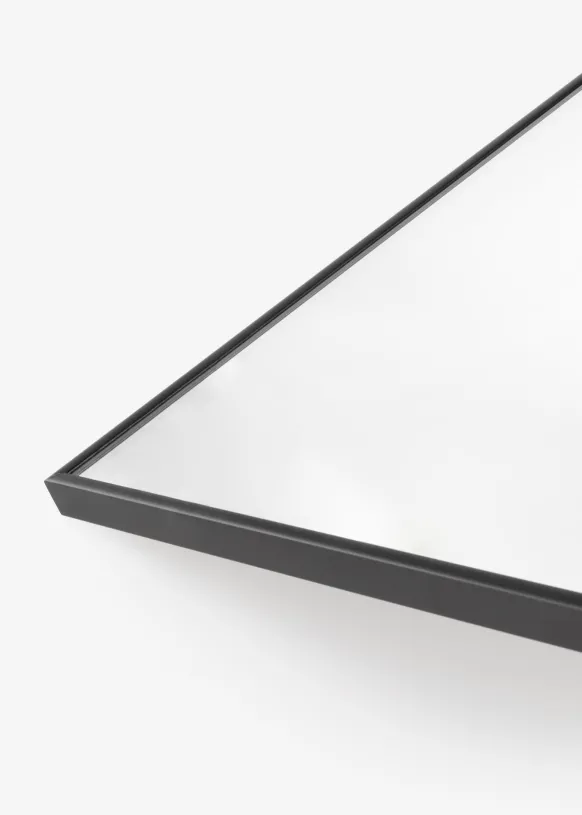Spegel Narrow Svart 41x121 cm