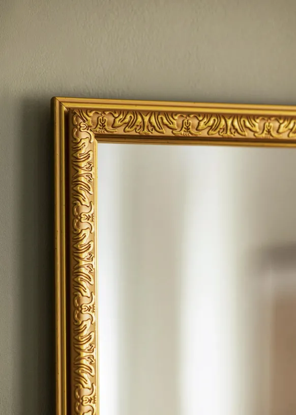 Spegel Nostalgia Guld 35x125 cm