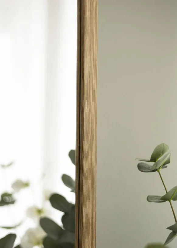 Spegel Overdoor Ek 34x100 cm