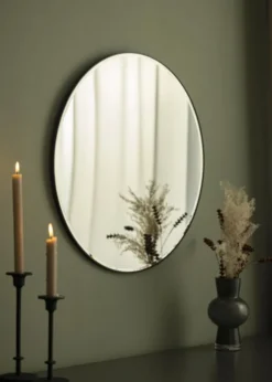 Spegel Premium Black Circle 60 cm Ø (60 cm)