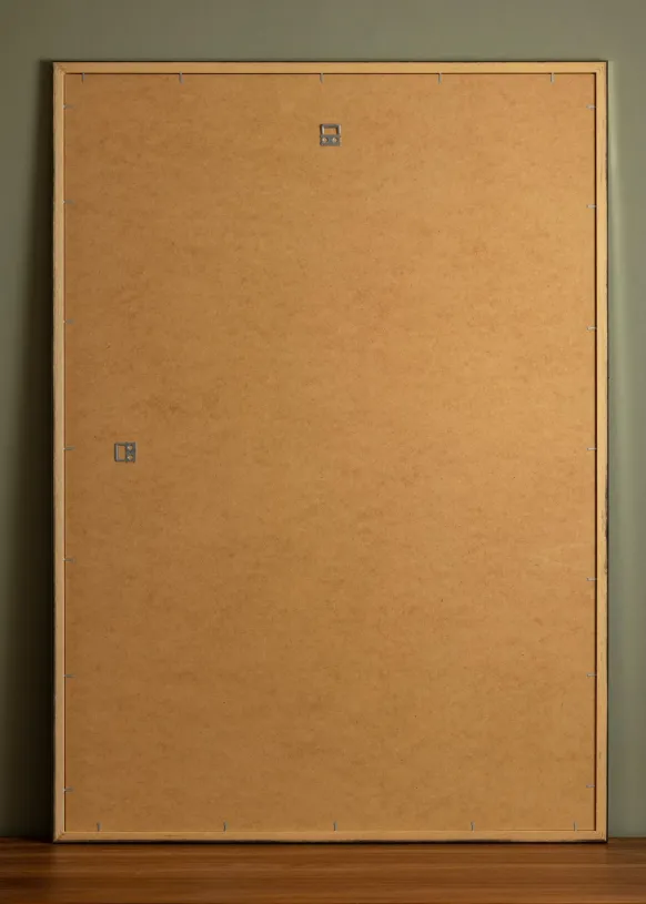Spegel Silver Wood 73x103 cm