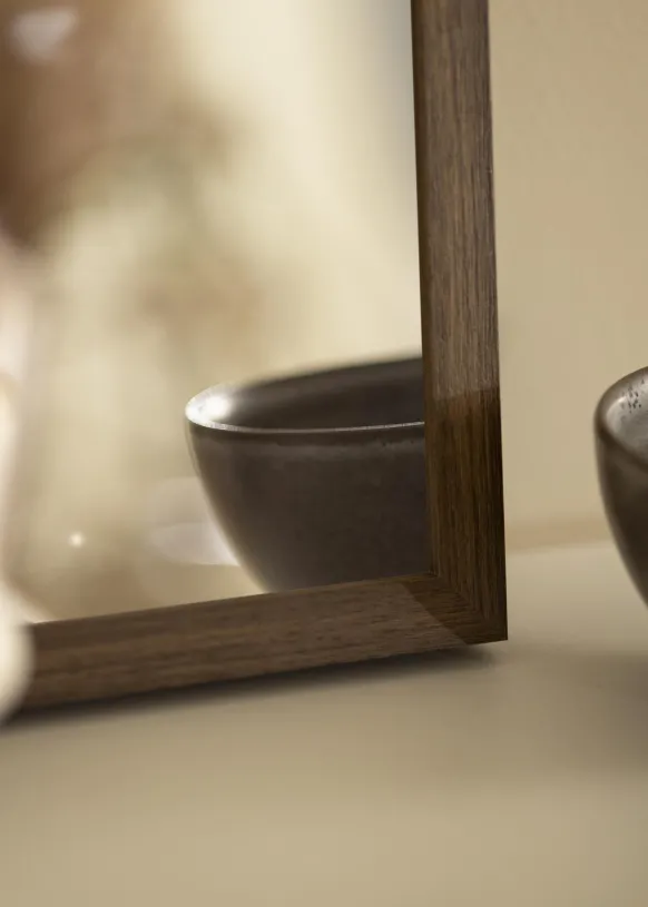 Spegel Wood Selection Red I - Egna Mått