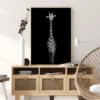Stunning giraffe Poster (21x29.7 cm (A4))