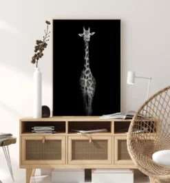 Stunning giraffe Poster (21x29.7 cm (A4))
