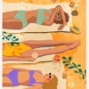 Summer Girls Canvastavla (30x40 cm)