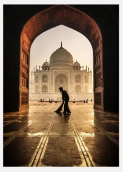 Taj Mahal Cleaner Canvastavla (30x40 cm)