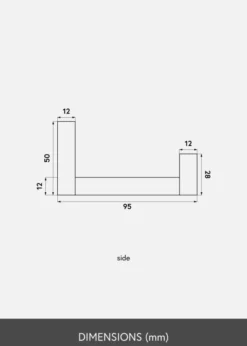 Tavelhylla Ek 40 cm