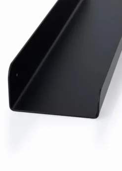 Tavelhylla Svart Metall 150 cm