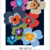 The Art Of Flowers Blue Canvastavla (30x40 cm)