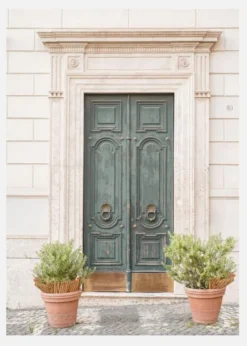 The Old Door Canvastavla (30x40 cm)