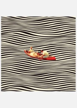 The Real Boat Trip Canvastavla (30x30 cm)