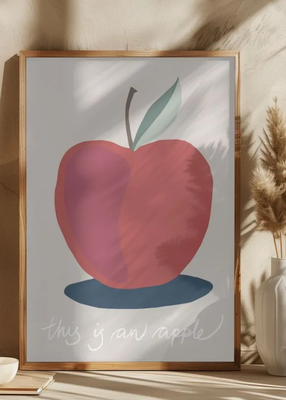 This is an Apple Poster (21x29.7 cm (A4))