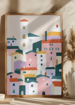 Town Poster (21x29.7 cm (A4))