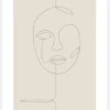 Twiggy Canvastavla (30x40 cm)