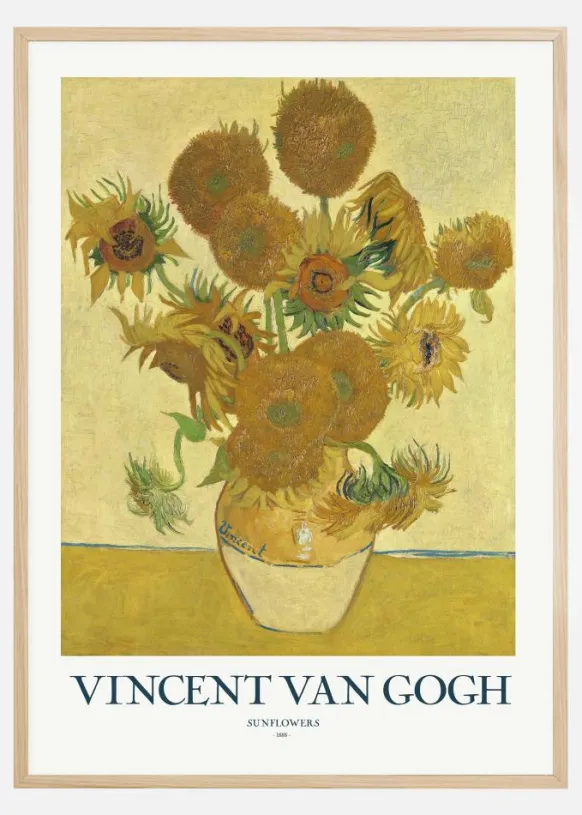 VAN GOGH - Sunflowers Poster (21x29.7 cm (A4))