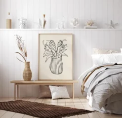 Vase Sketch Poster (21x29.7 cm (A4))
