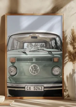Vw Kombi Poster (21x29.7 cm (A4))