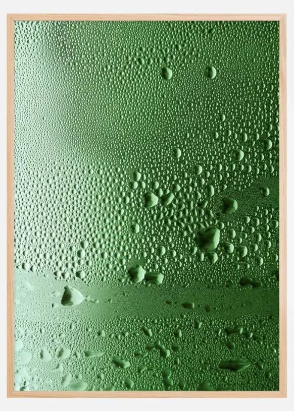 Waterdrops Poster (21x29.7 cm (A4))