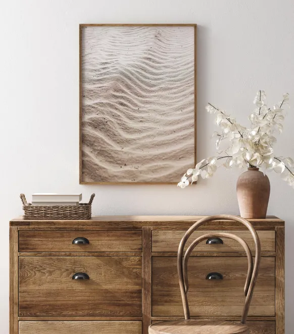Wavy Sand Poster (21x29.7 cm (A4))