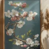 White Cherry Blossoms Poster (21x29.7 cm (A4))