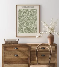 William Morris - Willow Pattern Poster (21x29.7 cm (A4))