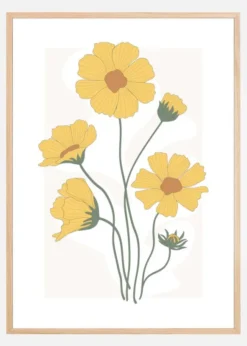 YELLOW Poster (21x29.7 cm (A4))